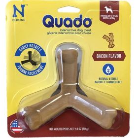 N Bone Quado Dog Treat Bacon Flavor Average Joe