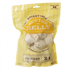 Better Belly Rawhide Chicken Liver Bones