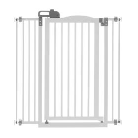 Tall One Touch Gate II in White