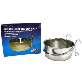 Spot Stainless Steel Hook On Coop Cup (Option: 20 oz (5.5in. Diameter))