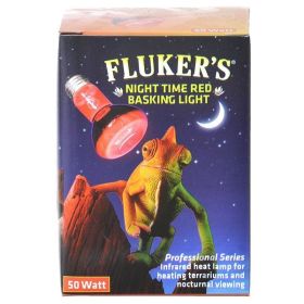 Flukers Professional Series Nighttime Red Basking Light (Option: 50 Watt)