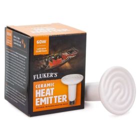 Flukers Ceramic Heat Emitter (Option: 60 Watt)