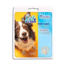 Soft Claws Nail Caps for Cats and Dogs Natural (Option: Small)